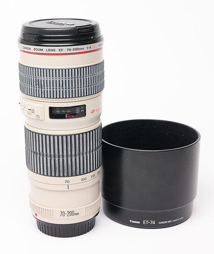 Obiektyw Canon EF 70-200mm f/4L USM sn:305786 - Komis
