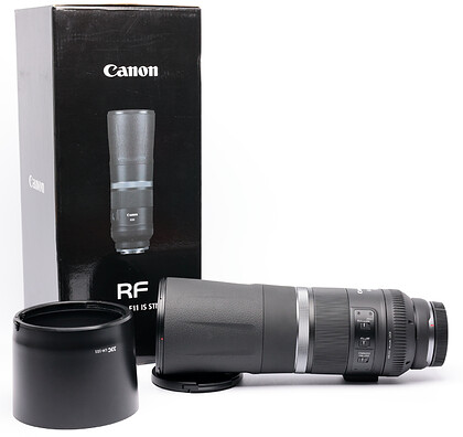 Obiektyw Canon RF 800mm f/11 IS STM + JJC  ET-101 sn:1022000819 - Używany