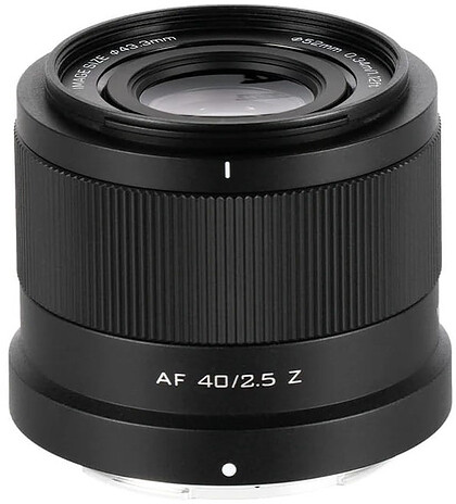 Obiektyw Viltrox 40mm f/2.5 Nikon Z