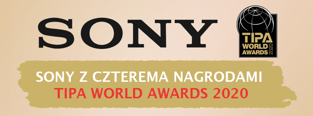 Sony nagrodzone na konkursie TIPA Awards 2020