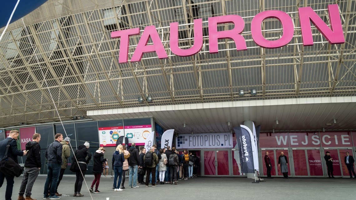 Tauron Arena - wejscie