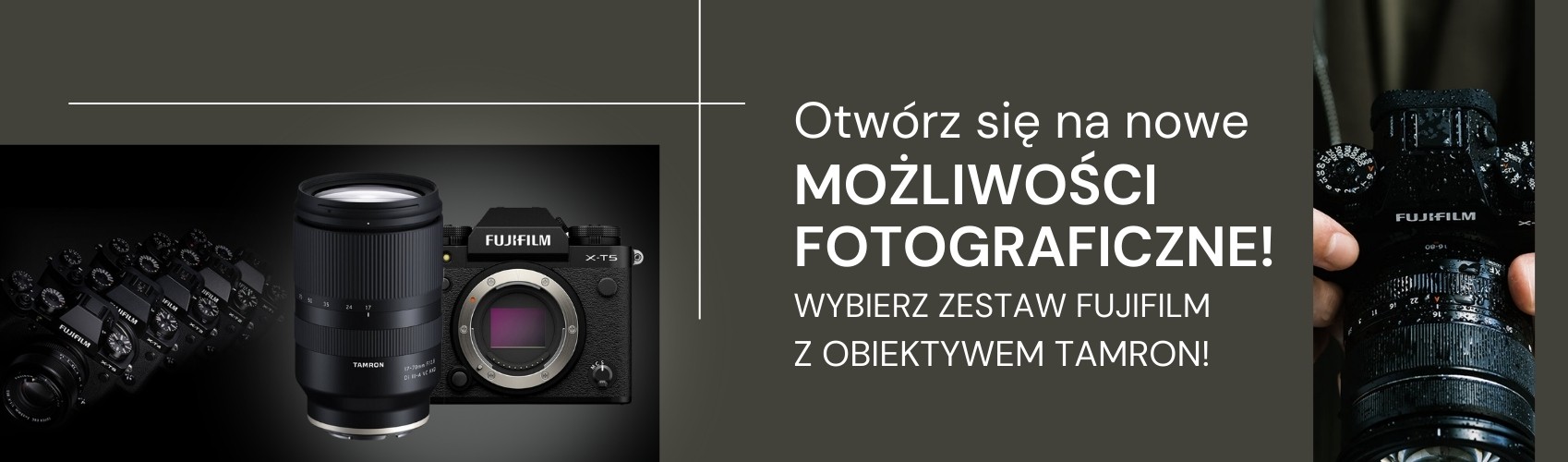 Odkryj świat w nowej jakości! Zestaw Fujifilm i Tamron w promocyjnej cenie!