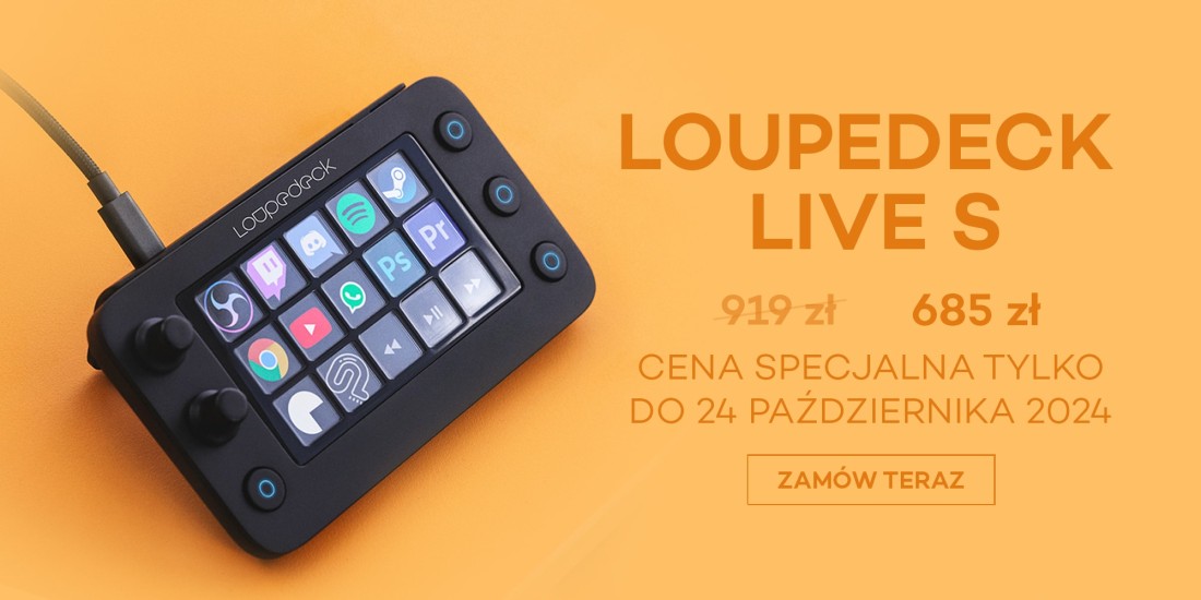 Loupedeck Live S - Ożyw swoją twórczość