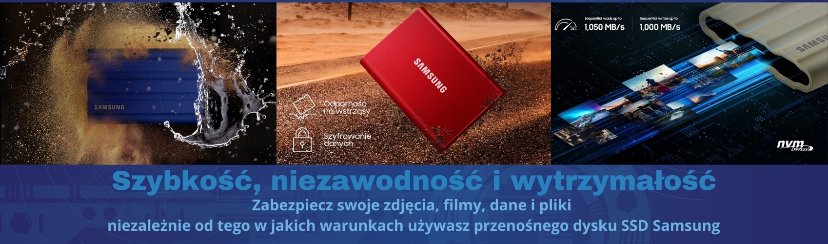 SAMSUNG | Dyski SSD Samsung T7 w super cenie