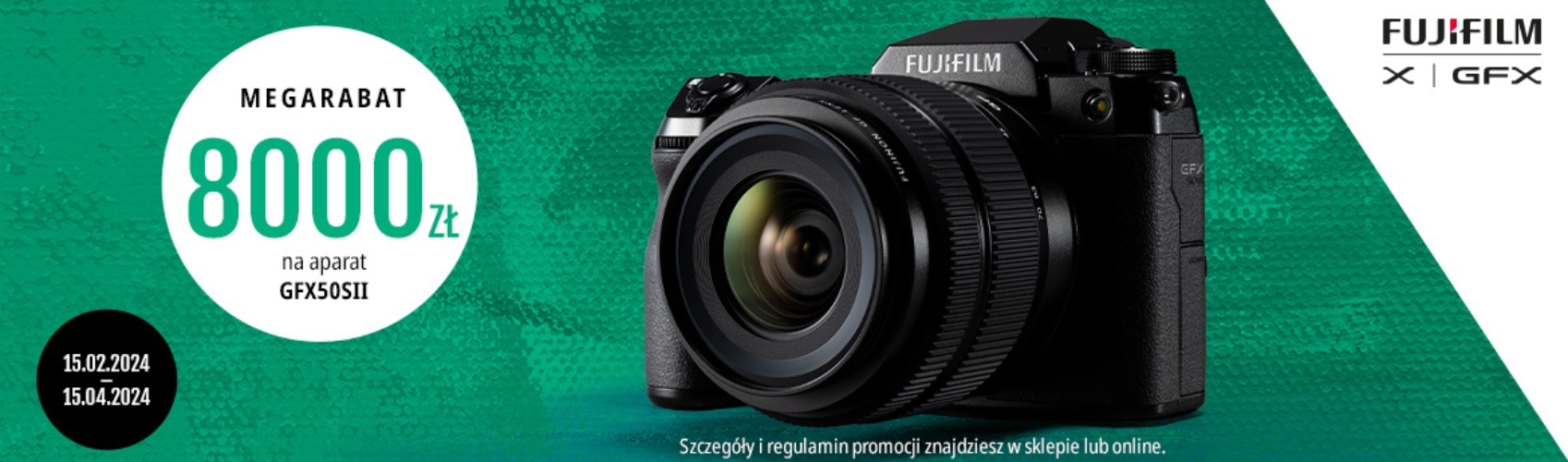 FujiFilm|Promocja na GFX 50S II