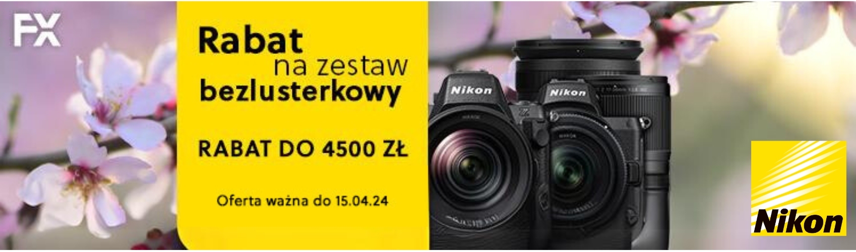 Nikon|Rabat na zestaw bezlusterkowy