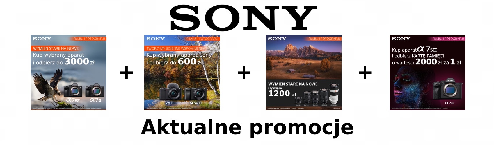 Skorzystaj z aktualnych promocji Sony