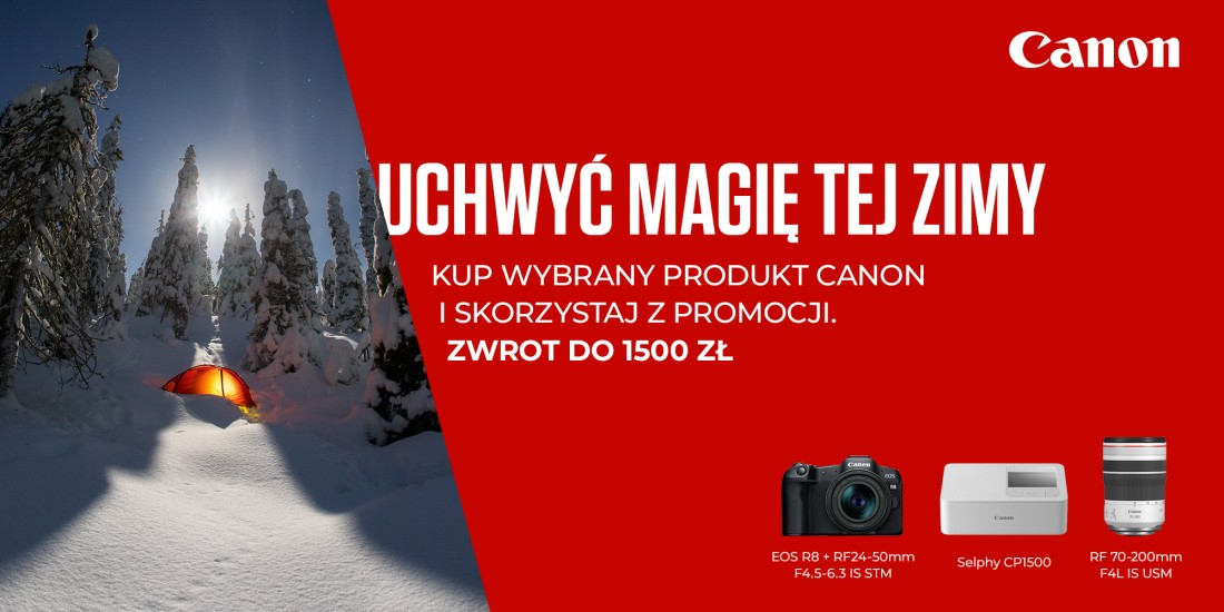 Canon | Promocja zimowy Cashback