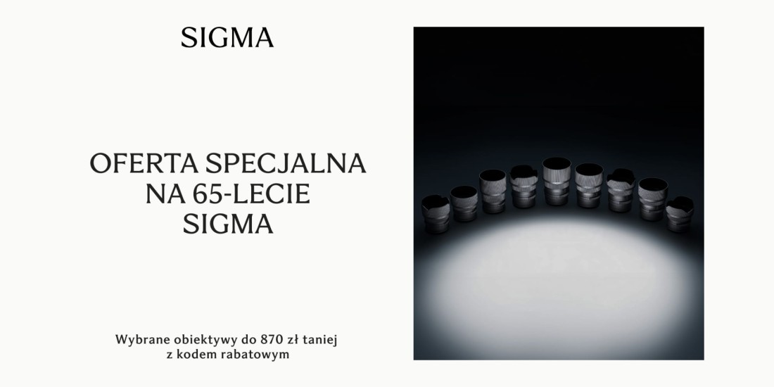 Oferta specjalna na 65-lecie Sigma