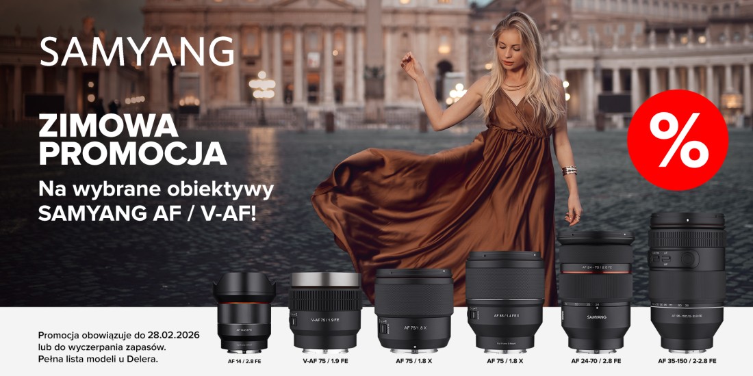 Samyang | Zimowa promocja na wybrane obiektywy AF/V-AF