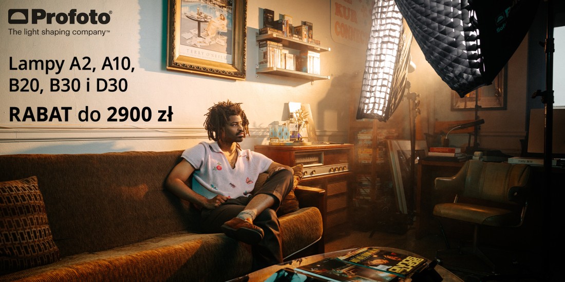 Profoto lampy A2, A10, B20, B30 i D30 z rabatem do 2900 zł