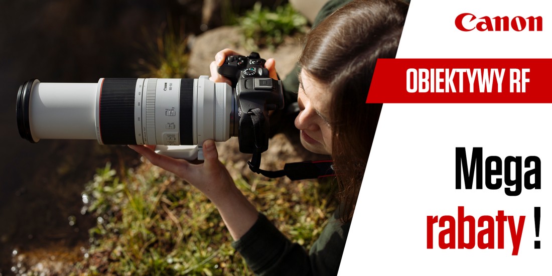 Canon | Mega rabaty na obiektywy RF