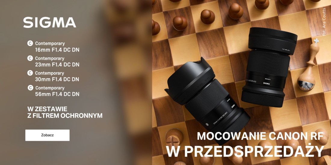 SIGMA | Mocowanie Canon RF w PRZEDSPRZEDAŻY!