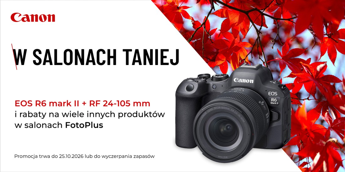 Canon taniej w salonach FotoPlus