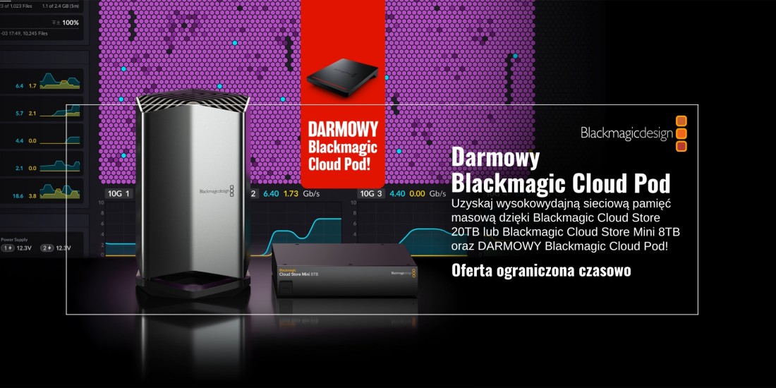 BLACKMAGIC | Darmowy BLACKMAGIC Cloud Pod