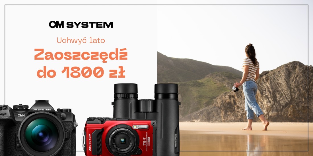 Uchwyć lato z OM System | Cashback do 1800zł