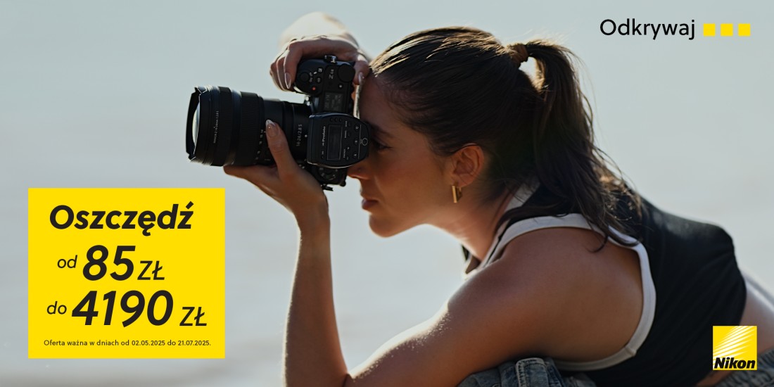 NIKON promocja natychmiastowy rabat do 21 lipca 2025