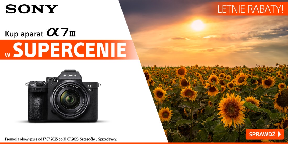 Promocja Sony | Kup aparat A7III w supercenie!