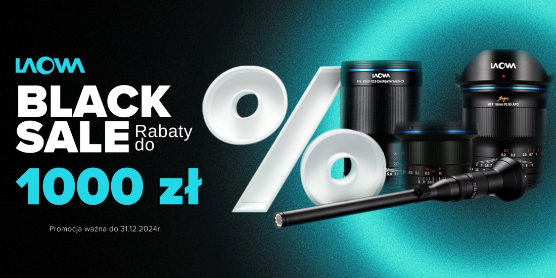 LAOWA | Black Sale rabaty do 1000 zł