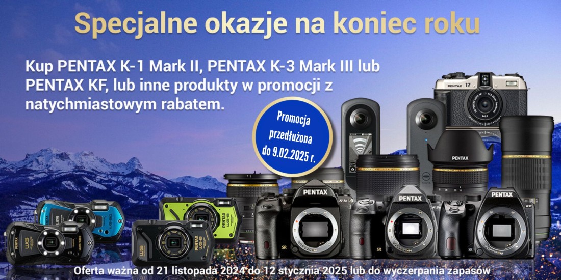 PENTAX | Specjalne okazje na koniec roku