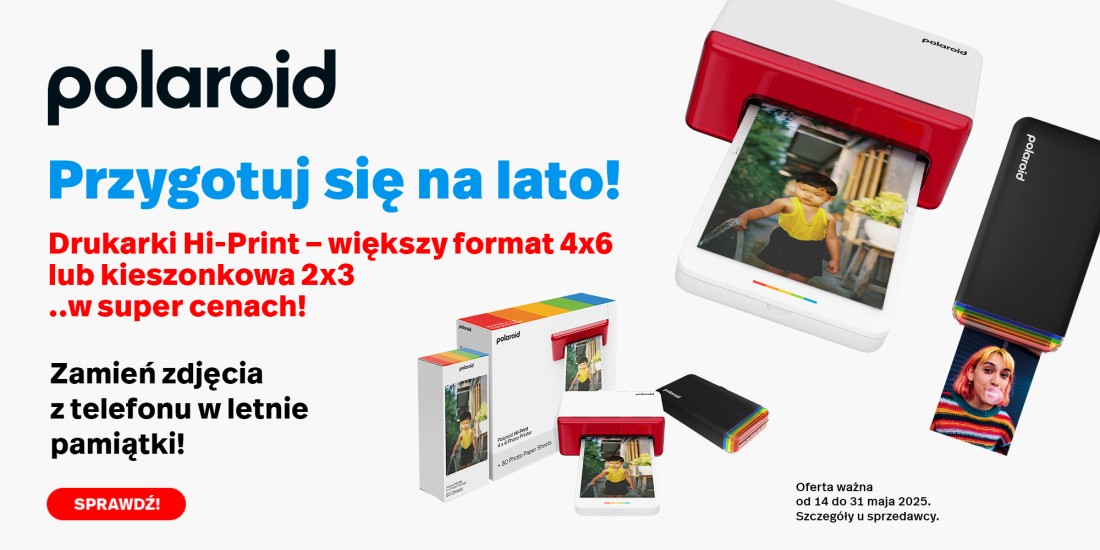Promocja Polaroid | Mobilne drukarki Hi-Print w ekstra cenach!