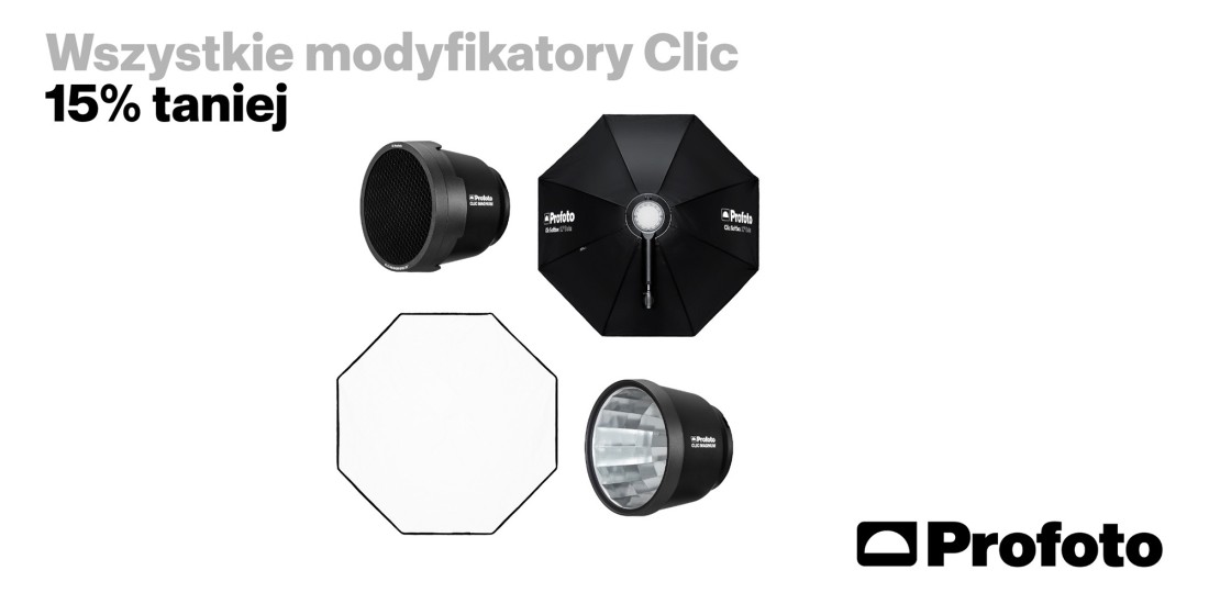 Promocja Profoto: rabat na akcesoria CLIC 15%