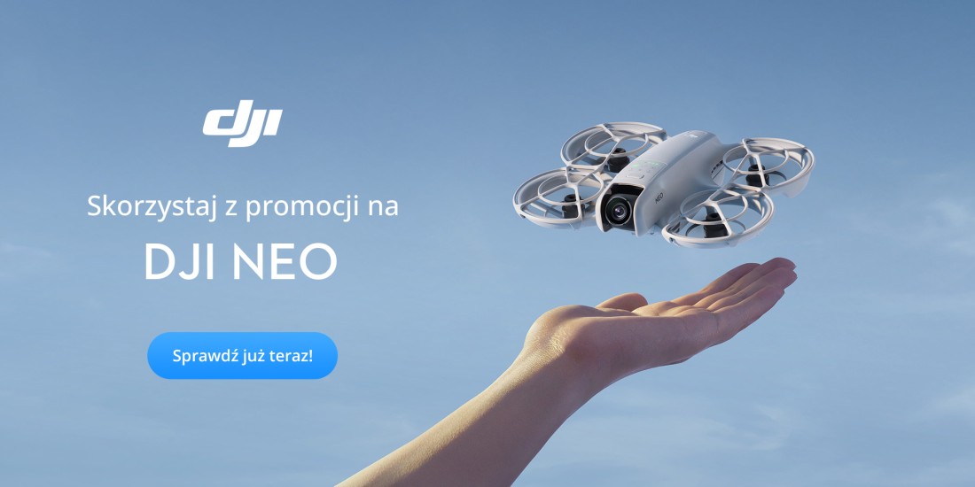 Promocja na drony DJI Neo