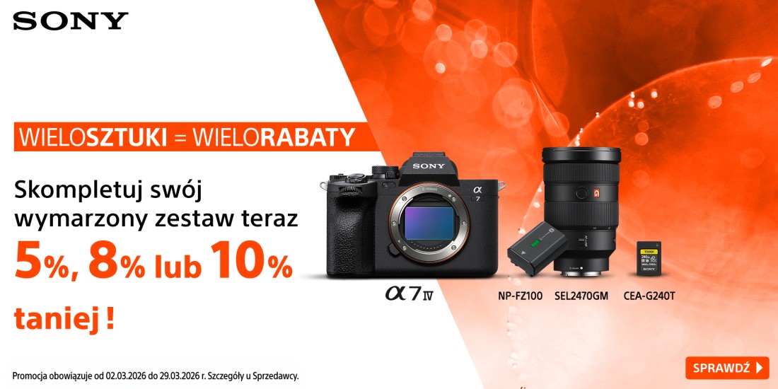 Sony wielosztuki – wielorabaty!
