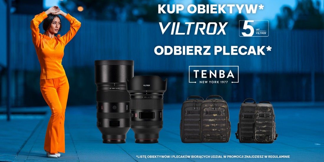 Kup Obiektyw Viltrox i odbierz plecak Tenba