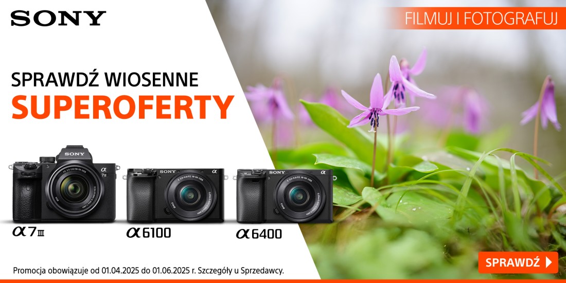 Wiosenne superoferty Sony