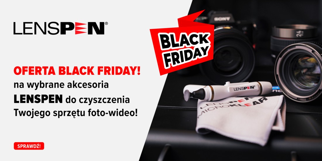 LENSPEN | Black Friday na wybrane akcesoria Lenspen do czyszczenia sprzętu foto-wideo