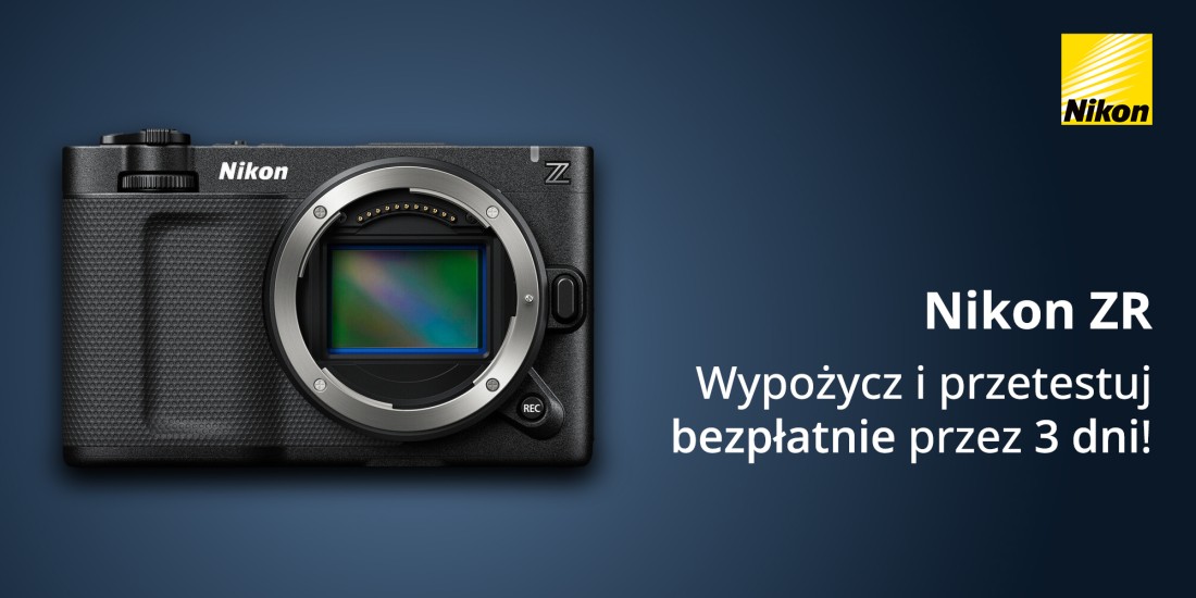 Nikon ZR: wypożycz i testuj bezpłatnie przez 3 dni