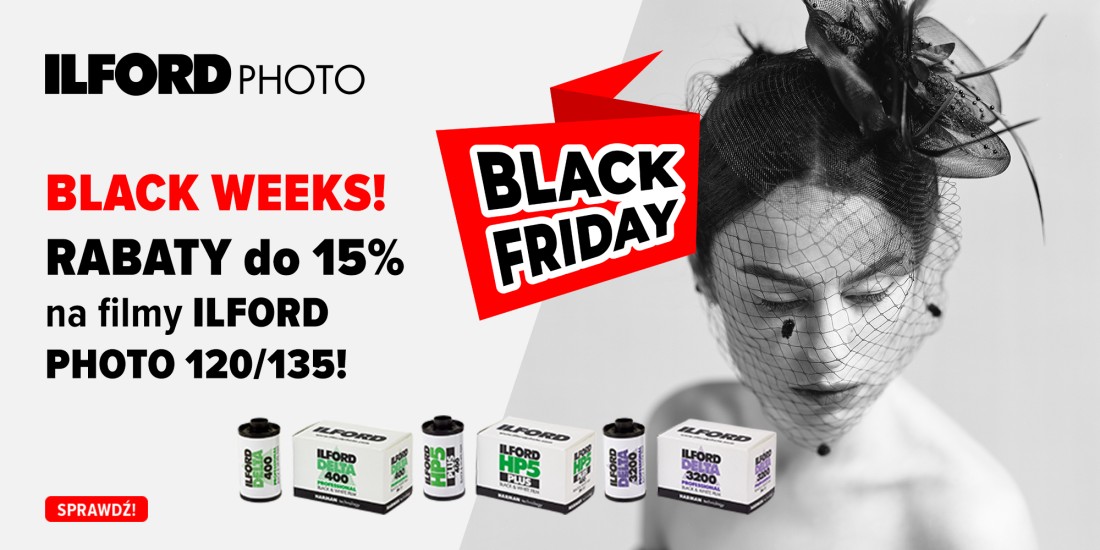 ILFORD | Rabaty do 15% na filmy Ilford PHOTO 125|135!