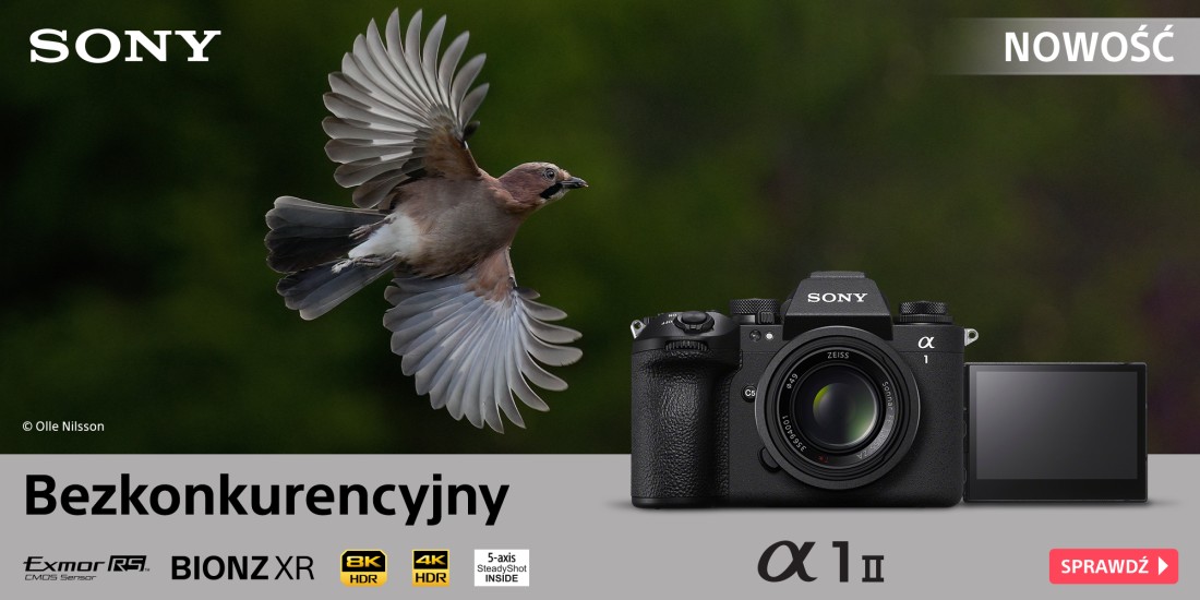 Nowość! Sony Alpha 1 II! - PRZEDSPRZEDAŻ!