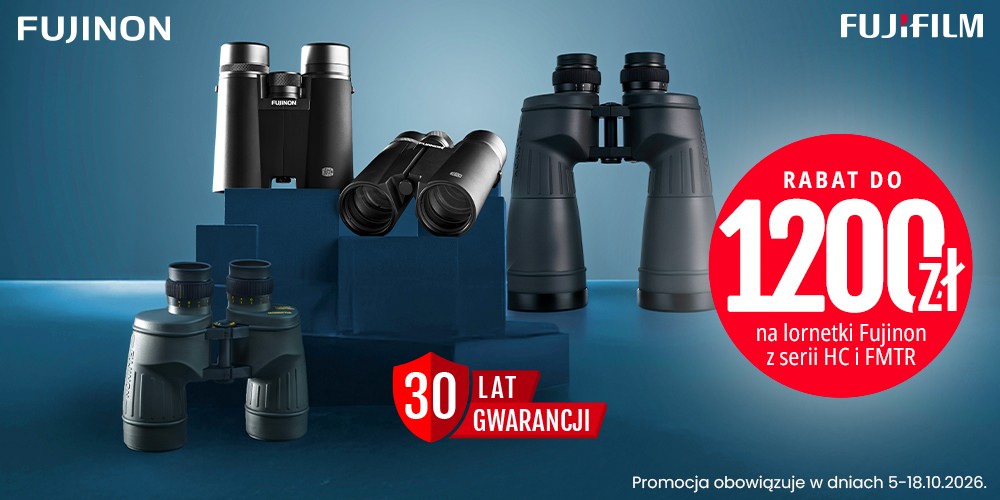 Fujifilm | Lornetki Fujinon z z serii FTMR i HC z rabatem do 1200 zł