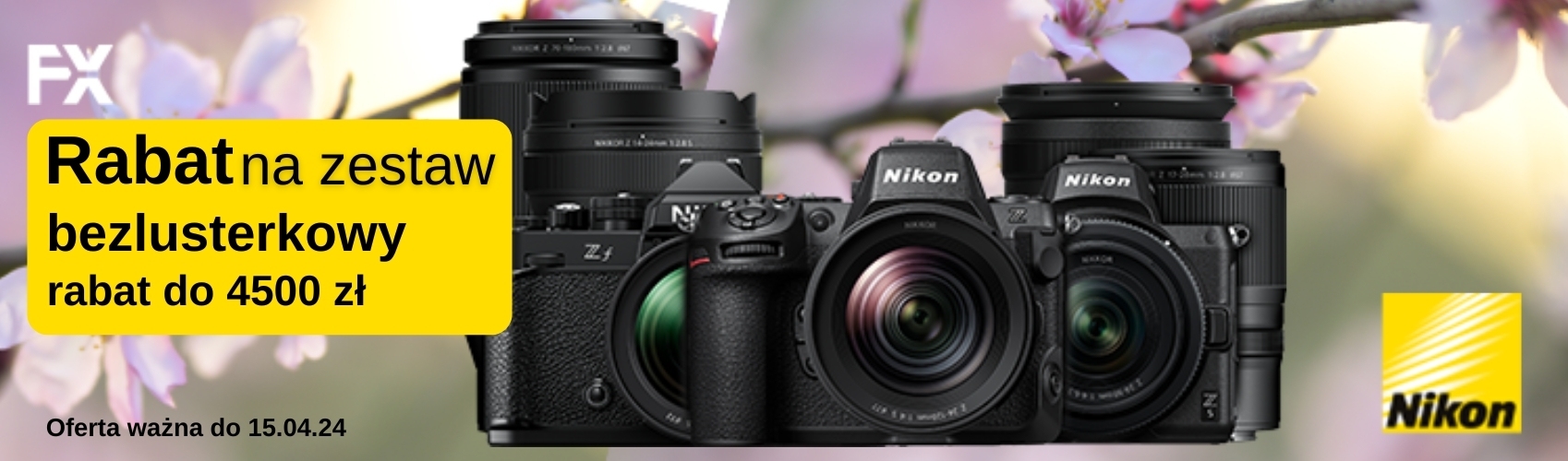 Nikon|Rabat na zestaw bezlusterkowy