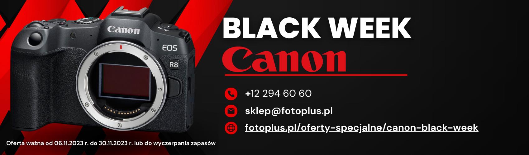 Black Friday już za rogiem! Z tej okazji przygotowaliśmy dla Was specjalną ofertę na produkty Canon. Sprawdź już teraz!