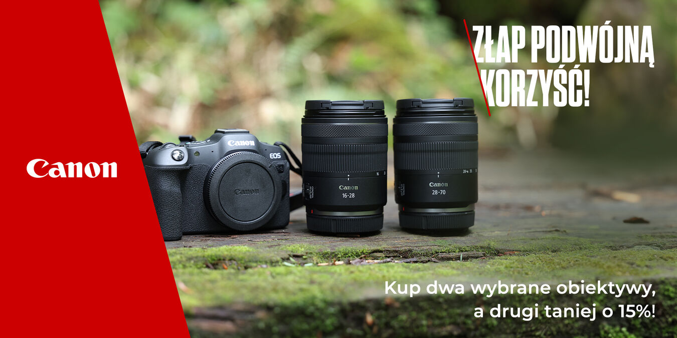 Promocja Canon | Dobierz drugi do pary z rabatem 15%!