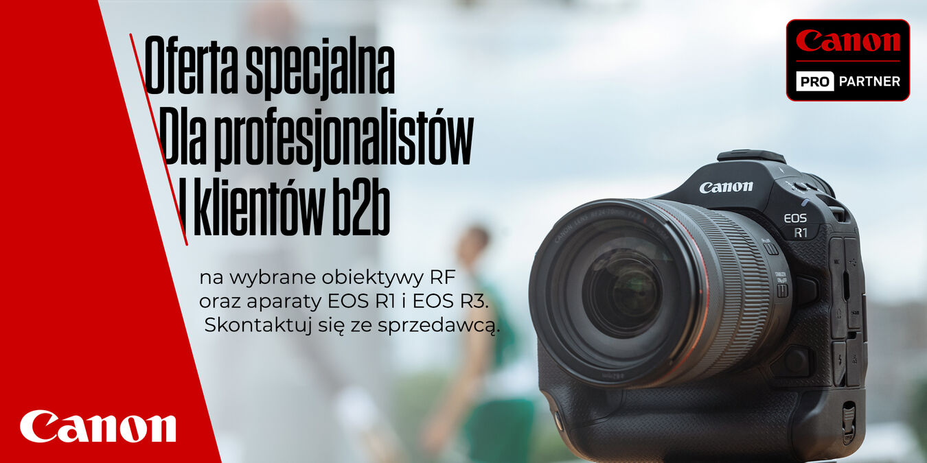 Canon | Oferta specjalna dla profesjonalistów i klientów B2B