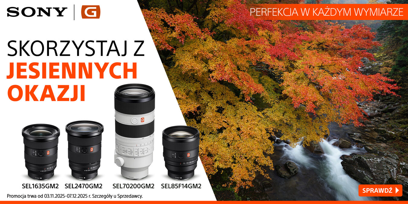 Jesienne okazje na wybrane obiektywy G Master II