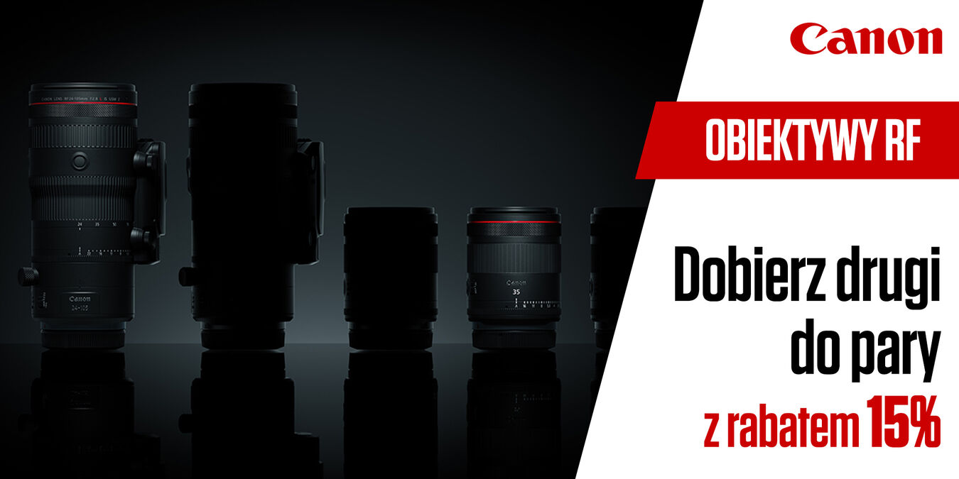 Promocja Canon | Dobierz drugi do pary z rabatem 15%!