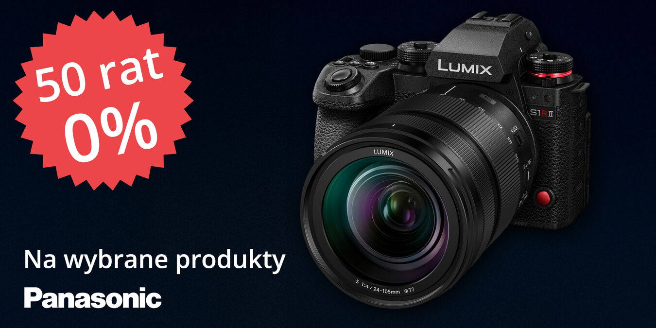 50 rat rrso 0% na wybrane produkty Panasonic