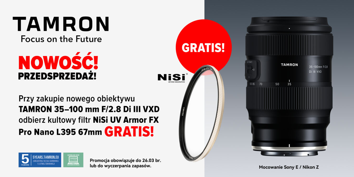 Nowość: Tamron 35-100mm f/2.8 Di III VXD