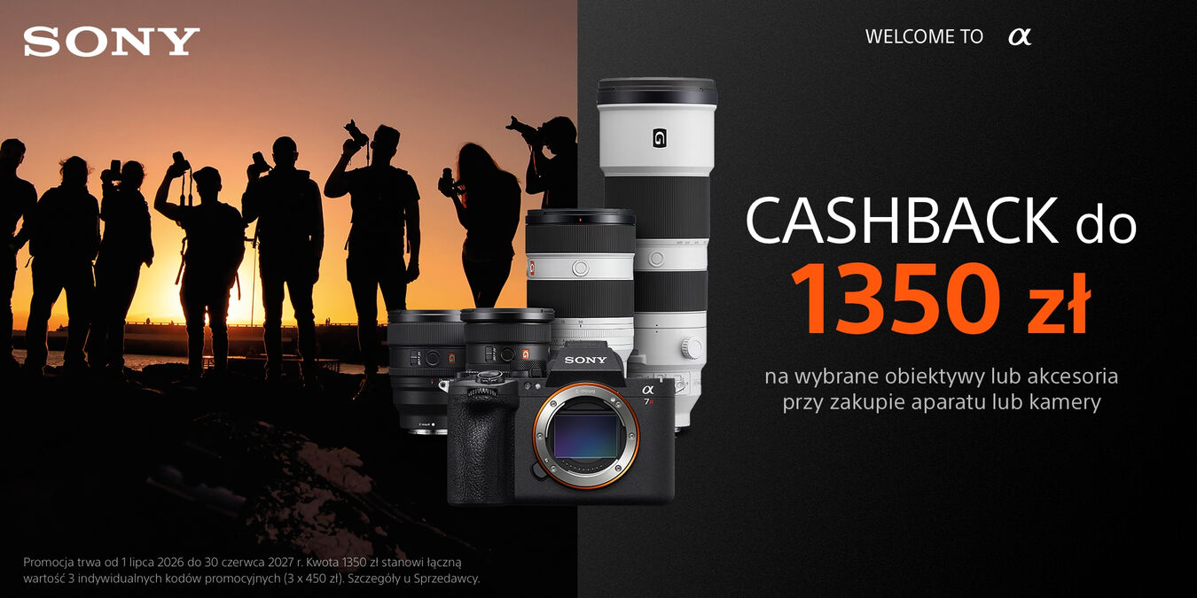 Welcome to Alpha Cashback 2026: odbierz do 1350 zł na wybrane produkty