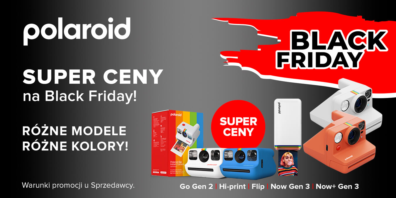 Polaroid | Super ceny na Black Friday!