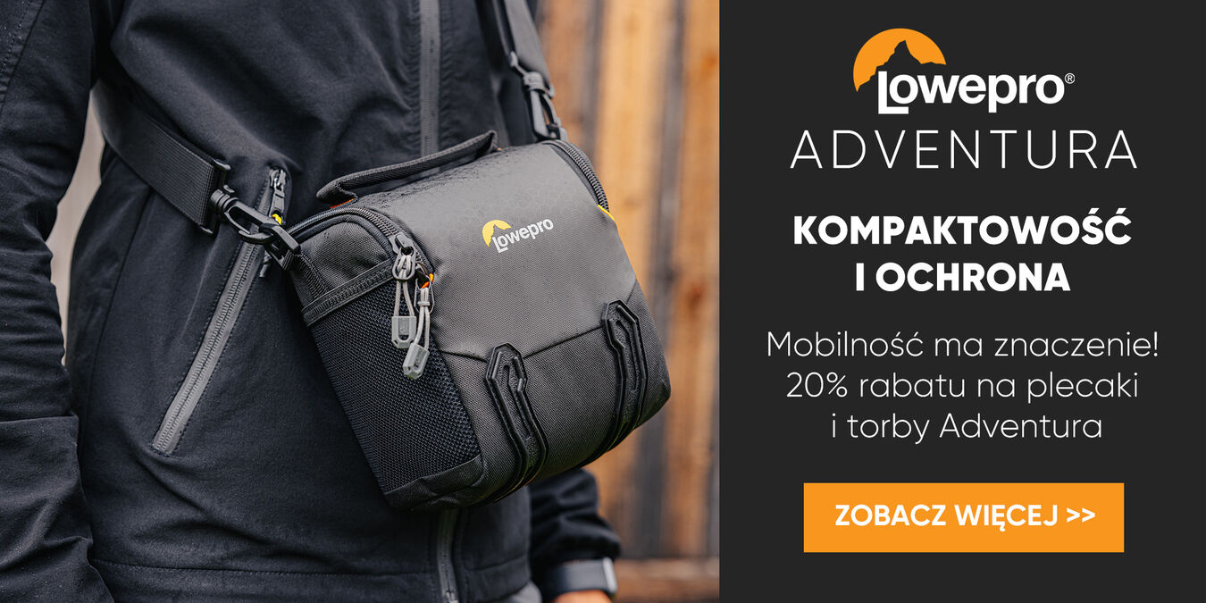 Promocja Lowepro - kolekcja Adventura z rabatem 20%