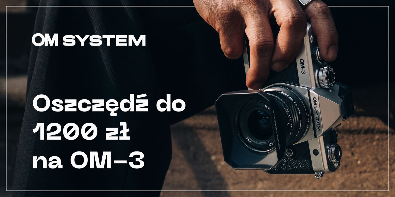 OM System | Aparat OM-3 z rabatem do 1200 zł