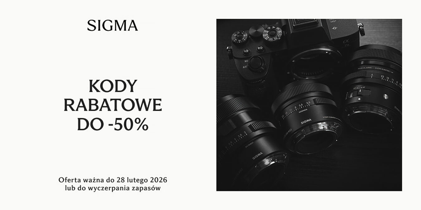 Zimowa wyprzedaż Sigma: kody rabatowe do 50%