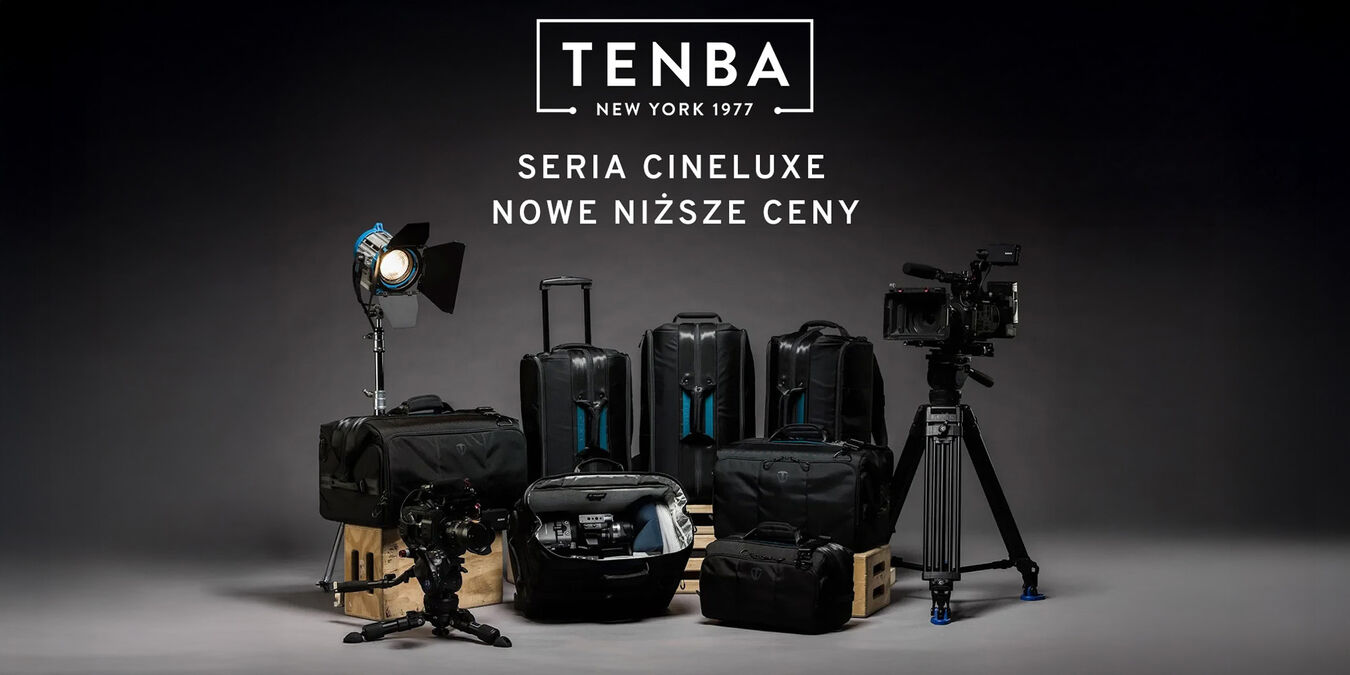 Promocja Tenba | Torby Cineluxe w nowych, niższych cenach