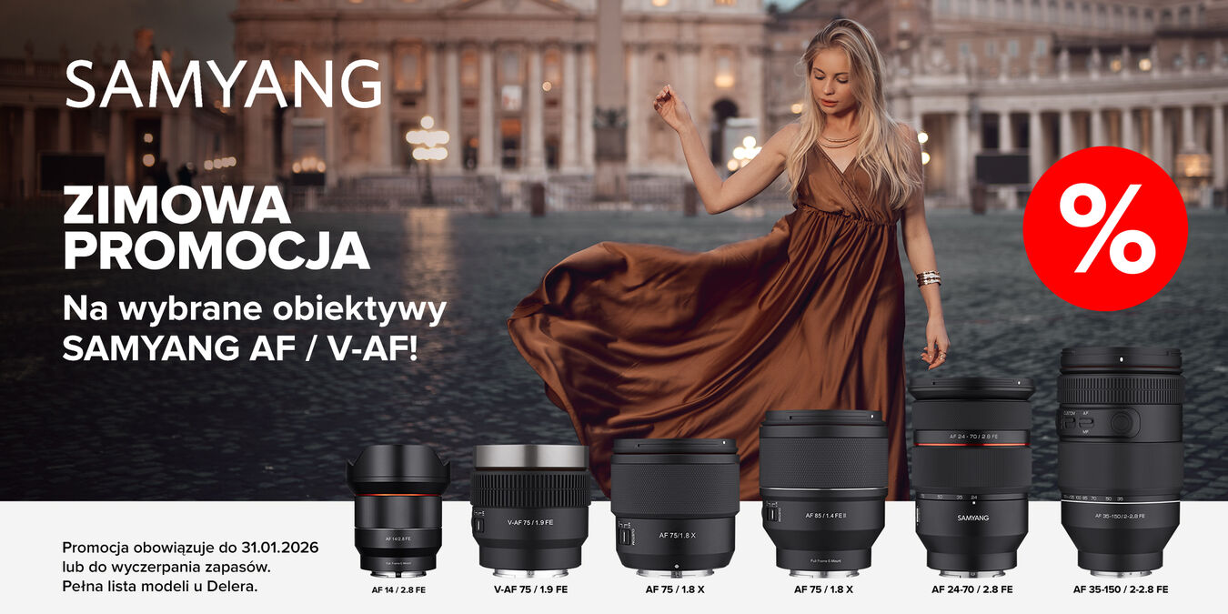 Samyang | Zimowa promocja na wybrane obiektywy AF/V-AF